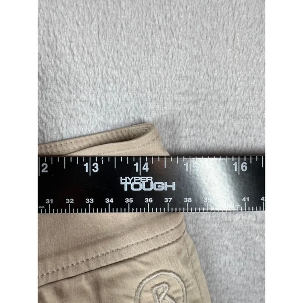 Bogner Womens Tan Khaki Bermuda Golf Shorts‎ Size 6 Stretch Cotton